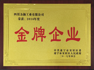 2016年度-金牌企业